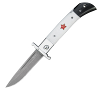 Складная Финка из булатной стали   купить на сайте koval-knife.shop